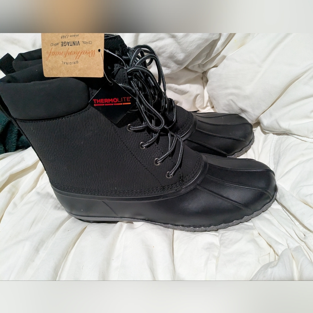 New Original Weatherproof Vintage Adam II Duck Boots - Men's 13M